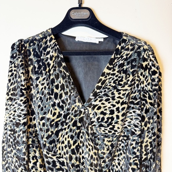 ASTR The Label  leopard print body suit XS - Picture 2 of 6